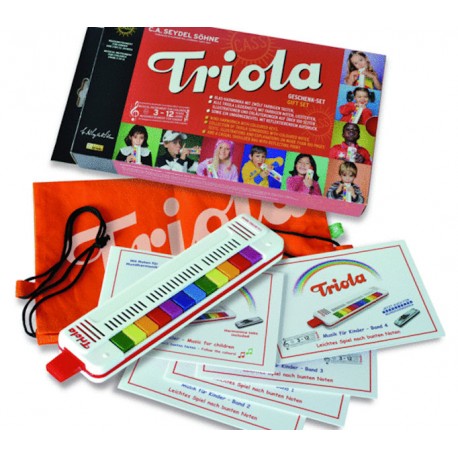 Mélodica TRIOLA avec partitions et housse