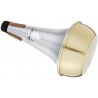Trombone pav. 7" - 9" Straight Alu/Laiton JO-RAL - Sourdine