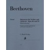Romance 1 & 2 Beethoven, violon - Piano
