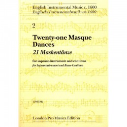 21 Masque Dances - Flûte Soprano + Piano