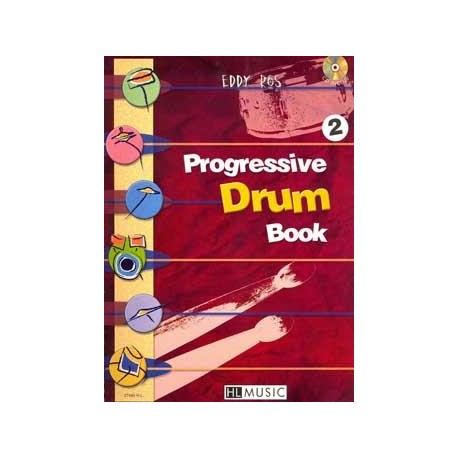 Progressive Drum book vol 2 - Eddy Ros