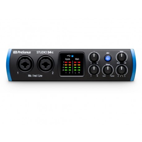 PRESONUS Studio 24C - 2 IN / 2 OUT - Carte son