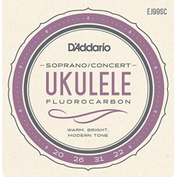 Cordes Ukulele Soprano/Concert  Carbon - GCEA