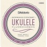 Cordes Ukulele Soprano/Concert  Carbon - GCEA