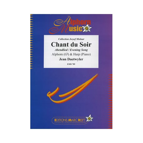 Chant du Soir - Cor des Alpes - Piano