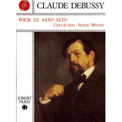 Pour le saxophone alto - Clair de Lune + Syrinx +Rêverie - Debussy