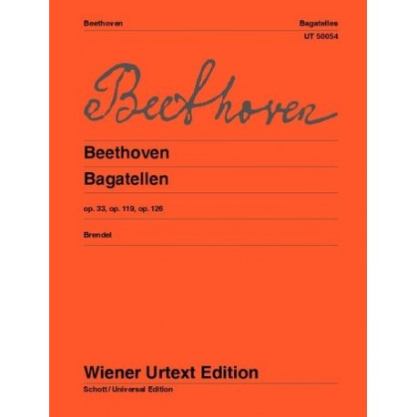 Bagatelles OP. 33 - Ludwig van Beethoven - Piano