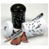 Taille-crayons Rond - noir ou blanc