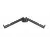 K&M Spider Pro - Bras 15° - pour clavier - Noir
