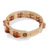 Tambourin 10" Double Cymbalettes Cuivre