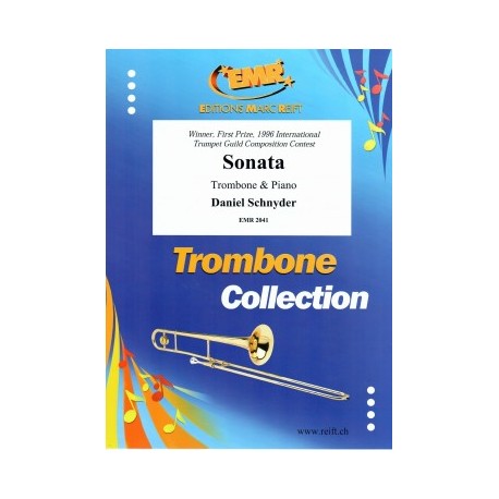 Sonata Daniel Schnyder - Trombone / Piano