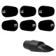 Protège bec Clarinette / Sax 0.8mm - 6 pièces noires