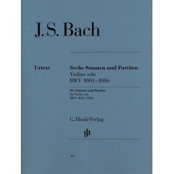 6 Sonates BWV 1001-1006 - Bach - Violon
