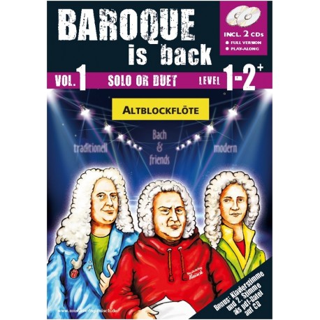 Baroque is back Vol. 1 - Flûte à bec Alto