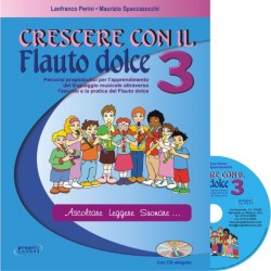 Crescere Con Il Flauto Dolce 3 - Flûte à bec Soprano