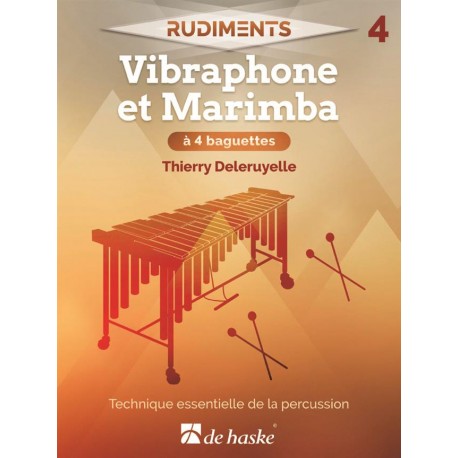 Rudiments 4 - Vibraphone/Marimba - Méthode