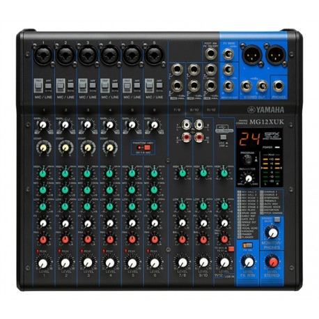 Table de Mix YAMAHA 12 canaux - MG12XUK