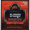 Cordes Banjo 5 Strings Phosphor Bronze Light - Boucle - Fender