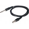 CableZjack guitare pour emetteur AKG - mini XLR 3p