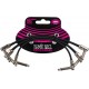 Câble Pédale Jack Coudé Plat 15cm - 3 pièces - Ernie Ball