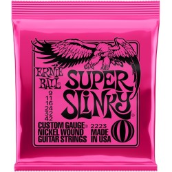 Cordes Electrique ERNIE BALL Slinky Nickel - Super 09-42