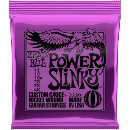Cordes Electrique ERNIE BALL Slinky Nickel - Power 11-48