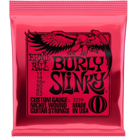 Cordes Electrique ERNIE BALL Burly Slinky Nickel - Burly 11-52