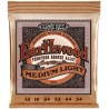 Cordes Acoustique ERNIE BALL Earthwood Phosphor Bronze, Med Light 12-54
