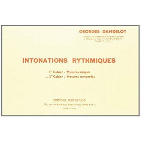 Intonations Rythmiques  2 - Dandelot
