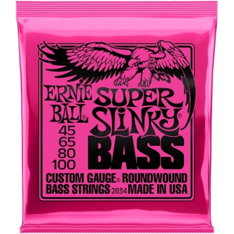 Cordes Basse ERNIE BALL Slinky - Super 45-100