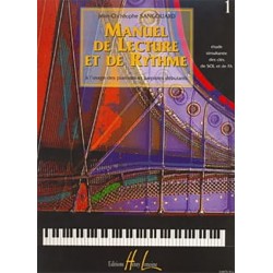 Manuel de lecture et de rythme Vol.1 - J.-Chr. Sangouard