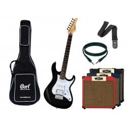 CORT G250 Black + Ampli - Pack Guitare Electrique
