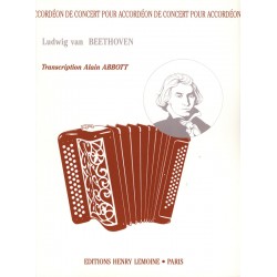 accordéon de concert - Beethoven L. van
