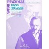 Piazzolla Astor trois préludes pour accordéon