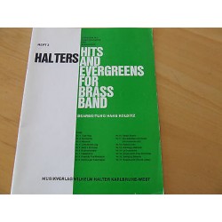 Halters Hits and Evergreens - 17 titres pour accordéon - piano