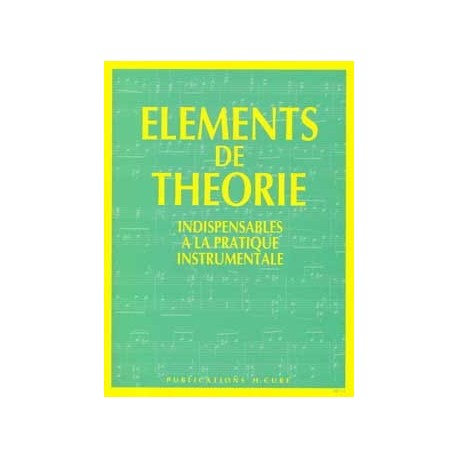Éléments de Theorie - Sophie Jouve-Ganvert