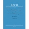 Six Sonates Vol. 2 - Sonatas IV, V, VI - BWV 1014-1019 - Violon