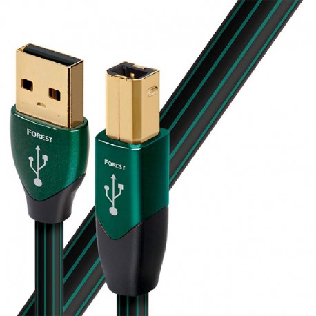 Câble USB A-B 75cm Studio AudioQuest USB Forest