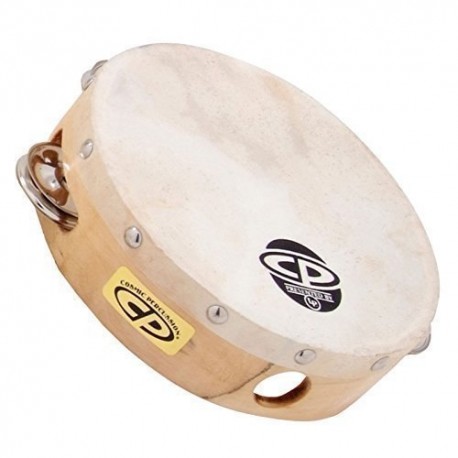 Tambourin Bois 8* CP 20cm + Cymbalettes