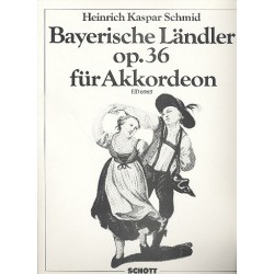 Bayerische Ländler op.36 für Akkordeon