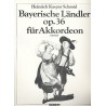 Bayerische Ländler op.36 für Akkordeon
