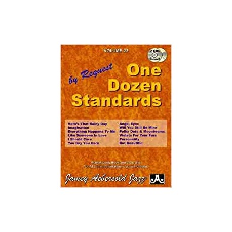 One Dozen Standards  - Aebersold Jazz - pour accordéon