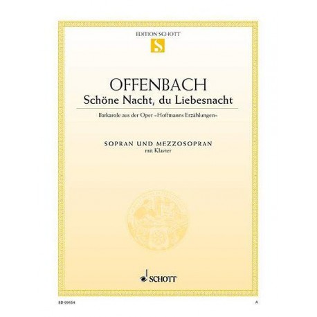Schone Nacht Du Liebesnacht - Offenbach - Vocal +Piano