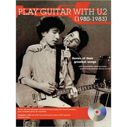 Play Guitar with U2 de 1980 - 1983 + CD