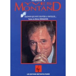 Yves Montand Hommage - ACTION - partition Album
