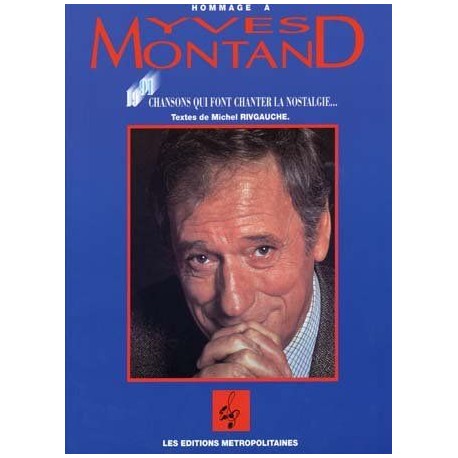 Yves Montand Hommage - ACTION - partition Album
