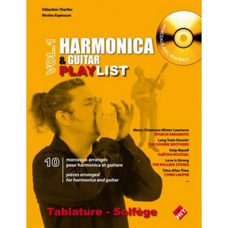 Album harmonica Vol. 1 & Guitar playlist + CD
