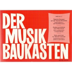 Der Musik Baukasten - pièces faciles pour flûte à bec - vol2