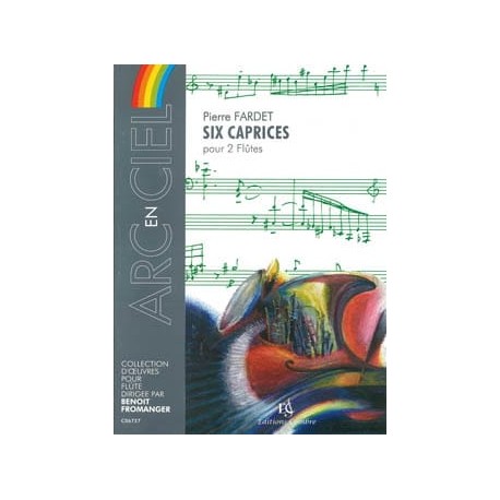 Six Caprices pour 2 flûtes de pierre Fardet