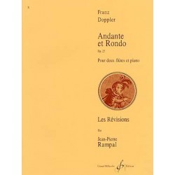 Andante et Rondo pour 2 flûtes et piano